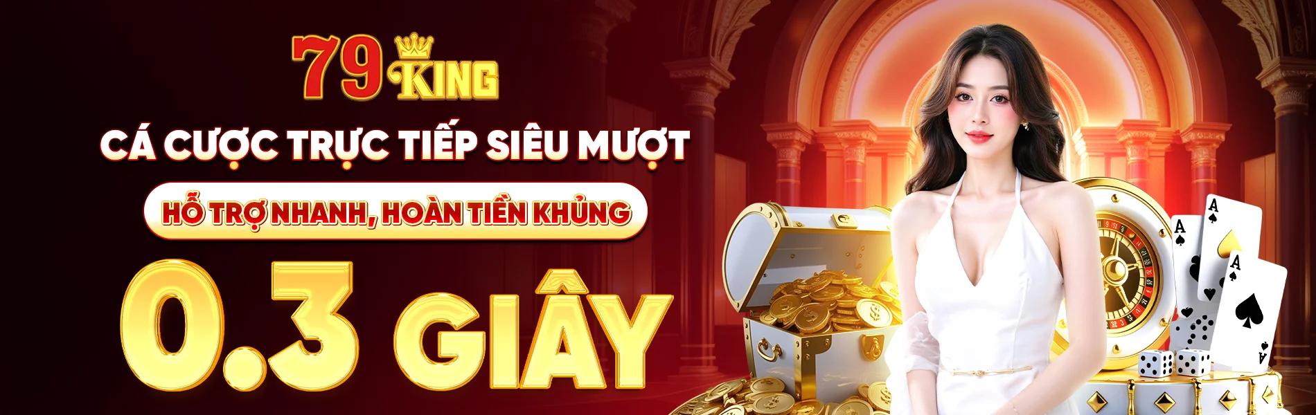 Sòng bài trực tuyến, casino và nội dung bàn chơi 79King